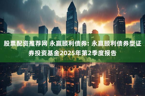 股票配资推荐网 永赢颐利债券: 永赢颐利债券型证券投资基金2025年第2季度报告